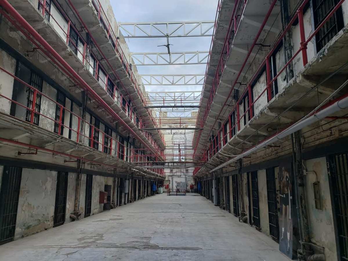 a close up of a train station